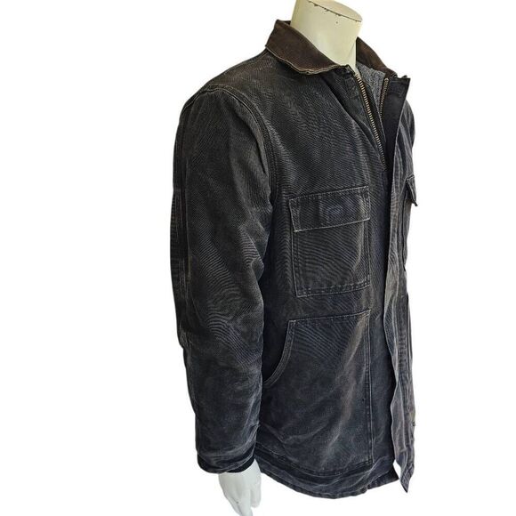 Vintage Carhartt Distressed Chore Jacket Blanket Lined Workwear Men’s XL grail - Picture 4 of 14